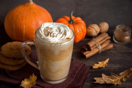 pumpkin spice latté